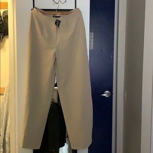 Wide leg Tailored Trouser Stone